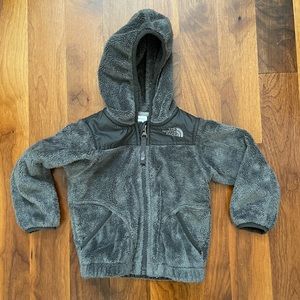 North Face Heavy Fleece Jacket. Size 12-18 months.